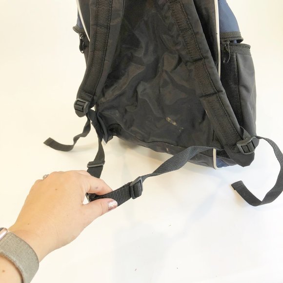 Diadora Bags Diadora Blue Black Squadra Ii Soccer Backpack Bag